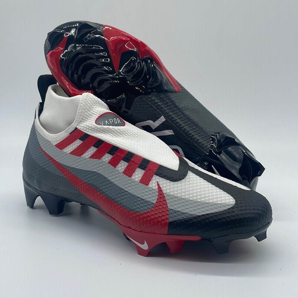 Men’s Nike Vapor Edge 360 Pro TB Black Red Football Cleats  DV0778-002